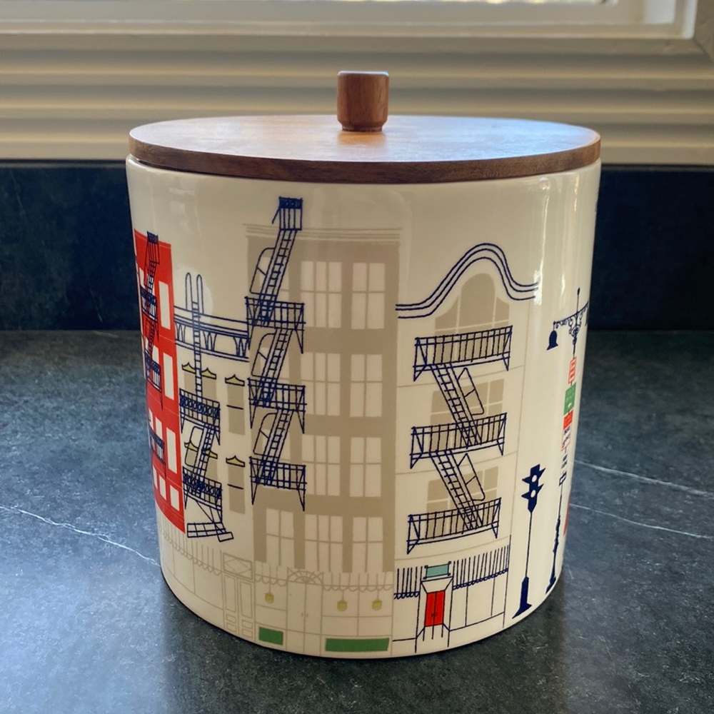 Kate Spade Hopscotch Drive About Town Canister